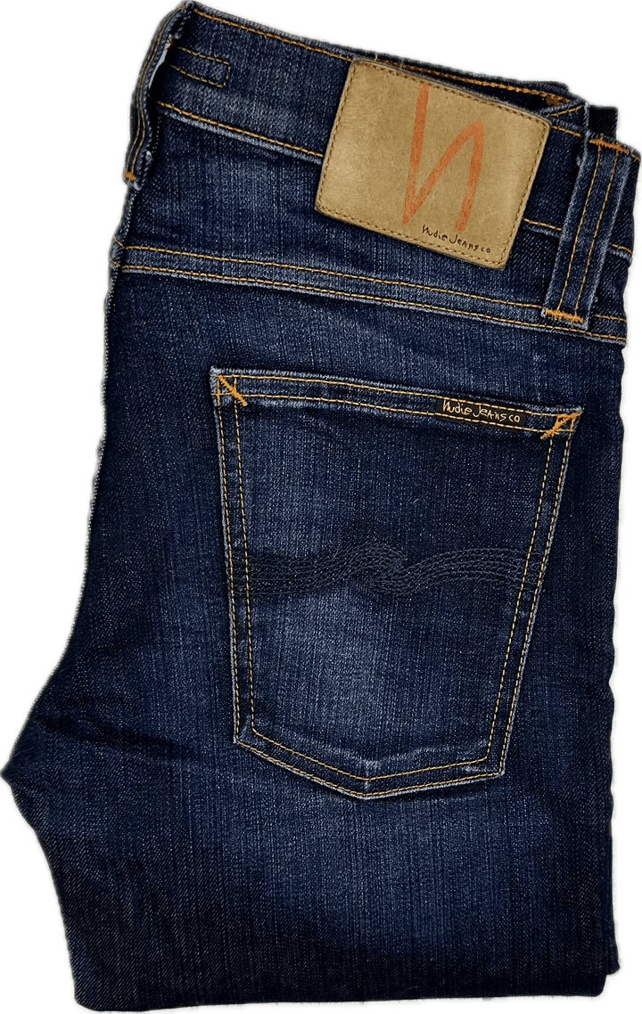 Nudie Jeans Co 'Tight Long John' Murky Denim Jeans - Size 28/32