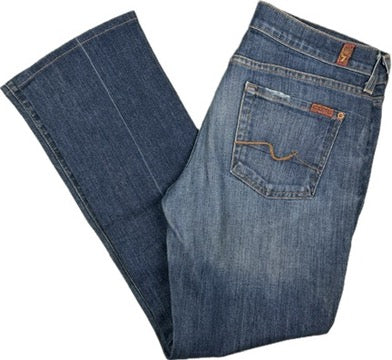 7 for all Mankind - Ladies Y2K Low Rise 'Bootcut' Jeans - Size 30