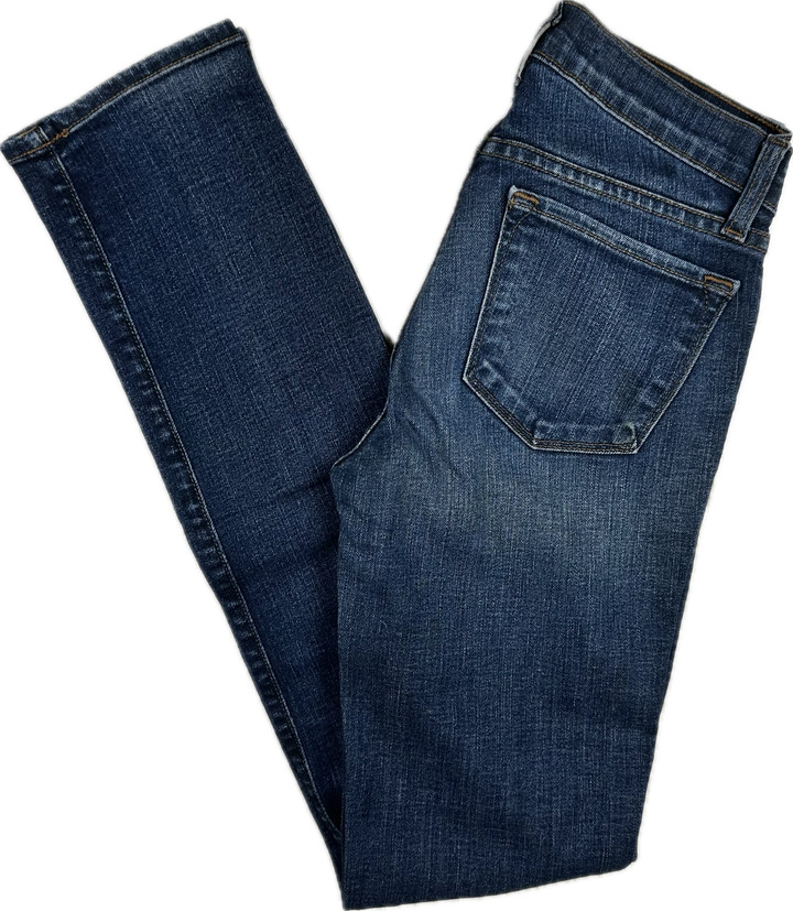 J Brand Mid Rise Rails Jeans in 'Norfolk' - Size 25