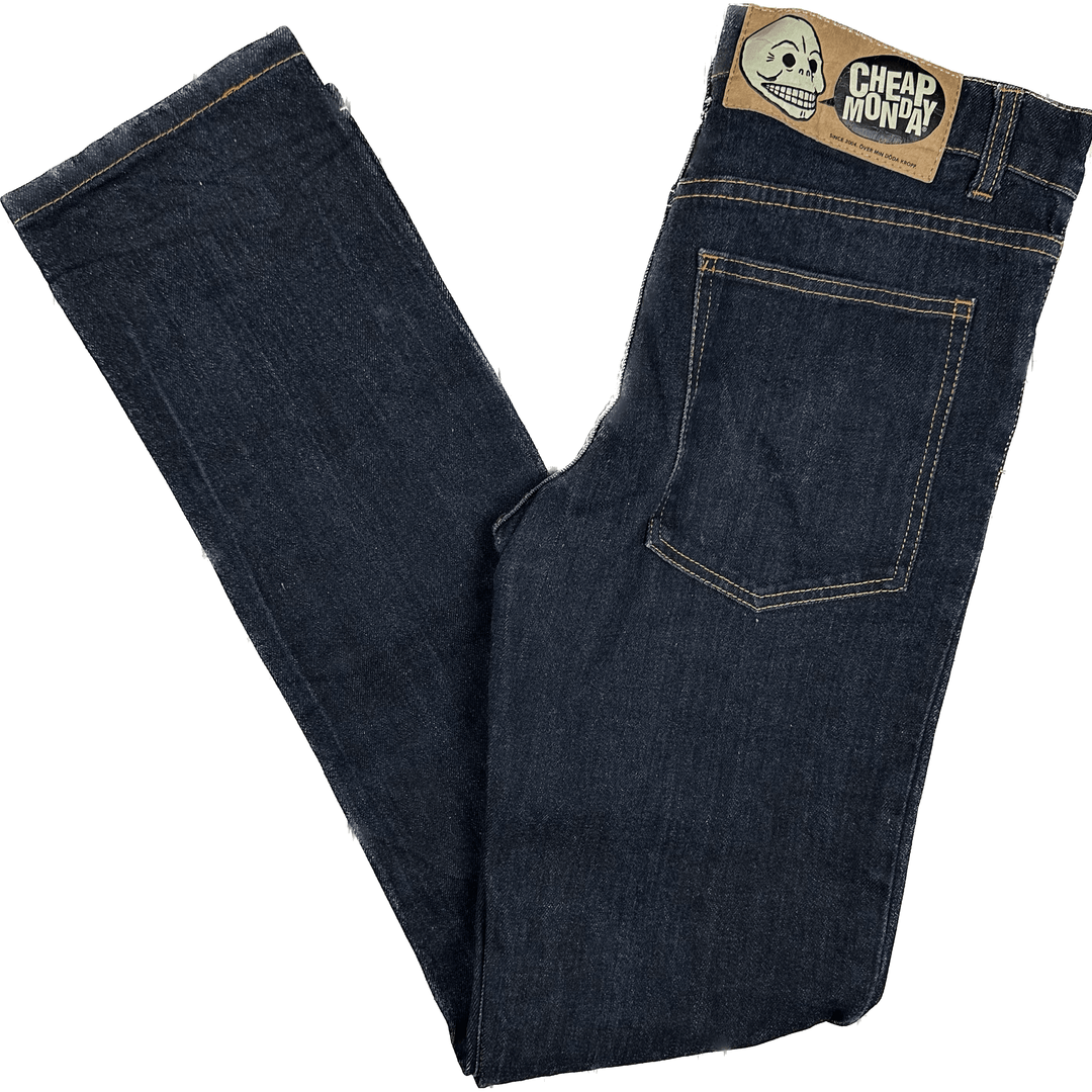 Cheap Monday 'Tight Original Unwash' Slim Fit Jeans - Size 32/34 - Jean Pool