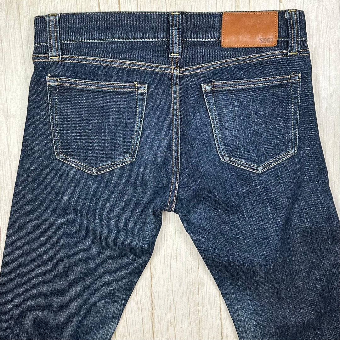 Selvedge Denim Slim Straight UJ Jeans - Suit Size 8/10