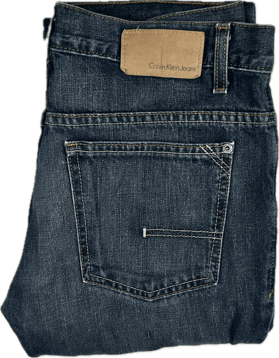 Calvin Klein Mens 'Bootcut' Jeans  -Size 30