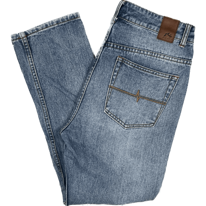 Rusty Distressed Boyfriend Cut Jeans- Size 29 - Jean Pool