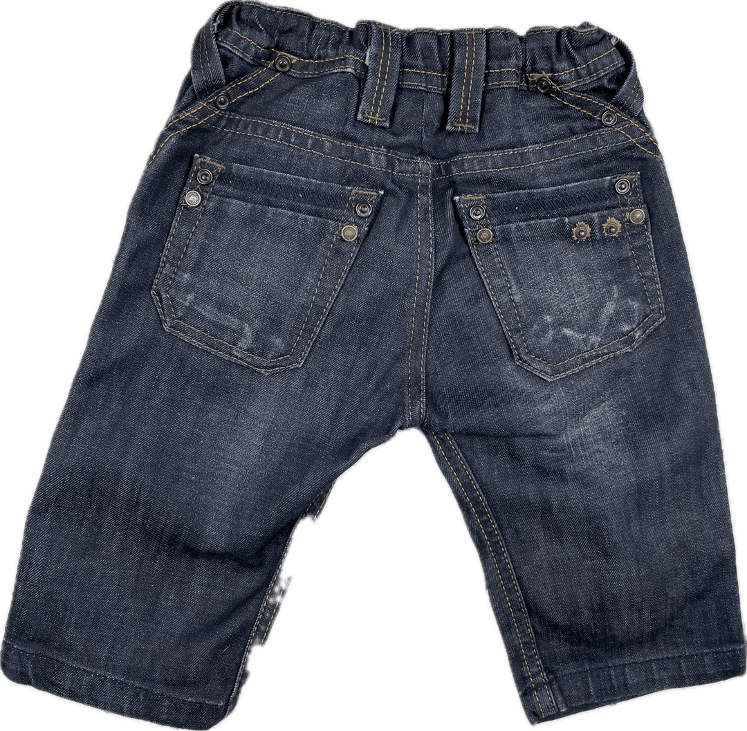 Diesel Italian 'Busky B' Baby Denim Jeans - Size 6M - Jean Pool