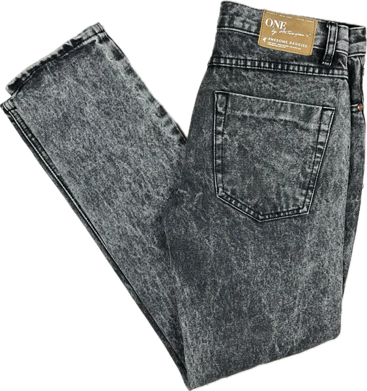 One Teaspoon Ladies Destroyed 'Awesome Baggies' Jeans - Size 24
