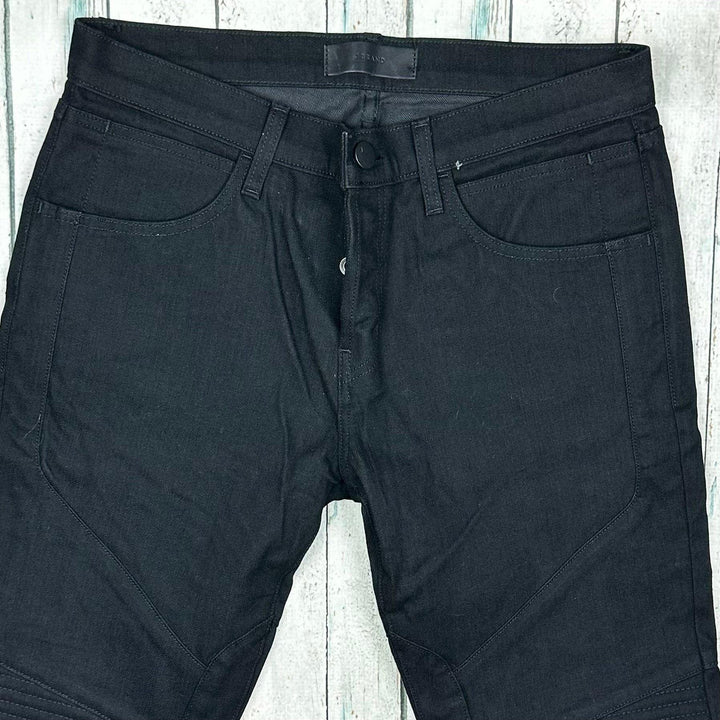NEW- J Brand Mens Straight Leg Moto Jeans- Size 32 - Jean Pool