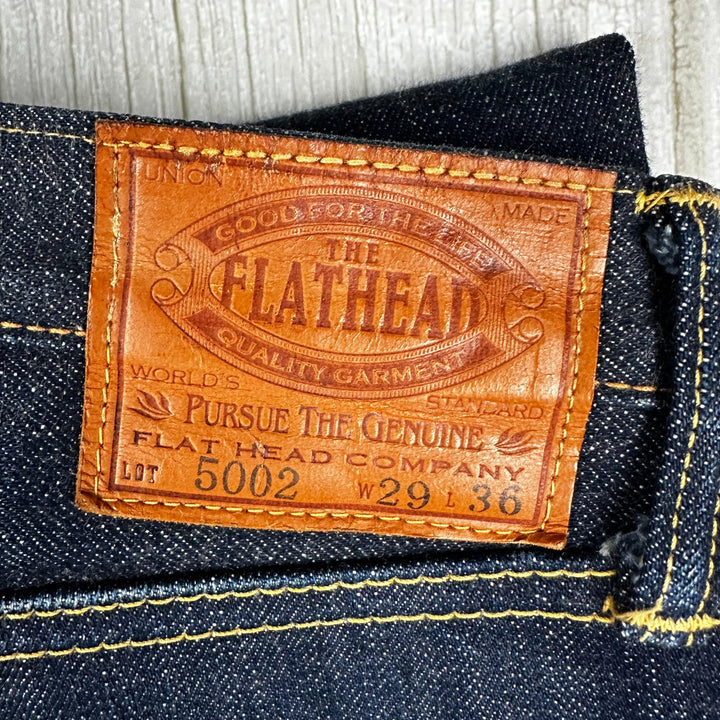 The Flat Head Mens 5002 Selvedge Jeans Made in Japan - Size 29 - Jean Pool