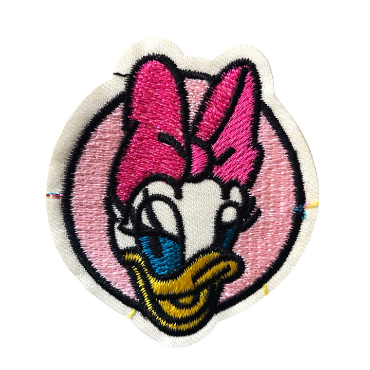 Daisy Duck- Embroidered Cloth Patch