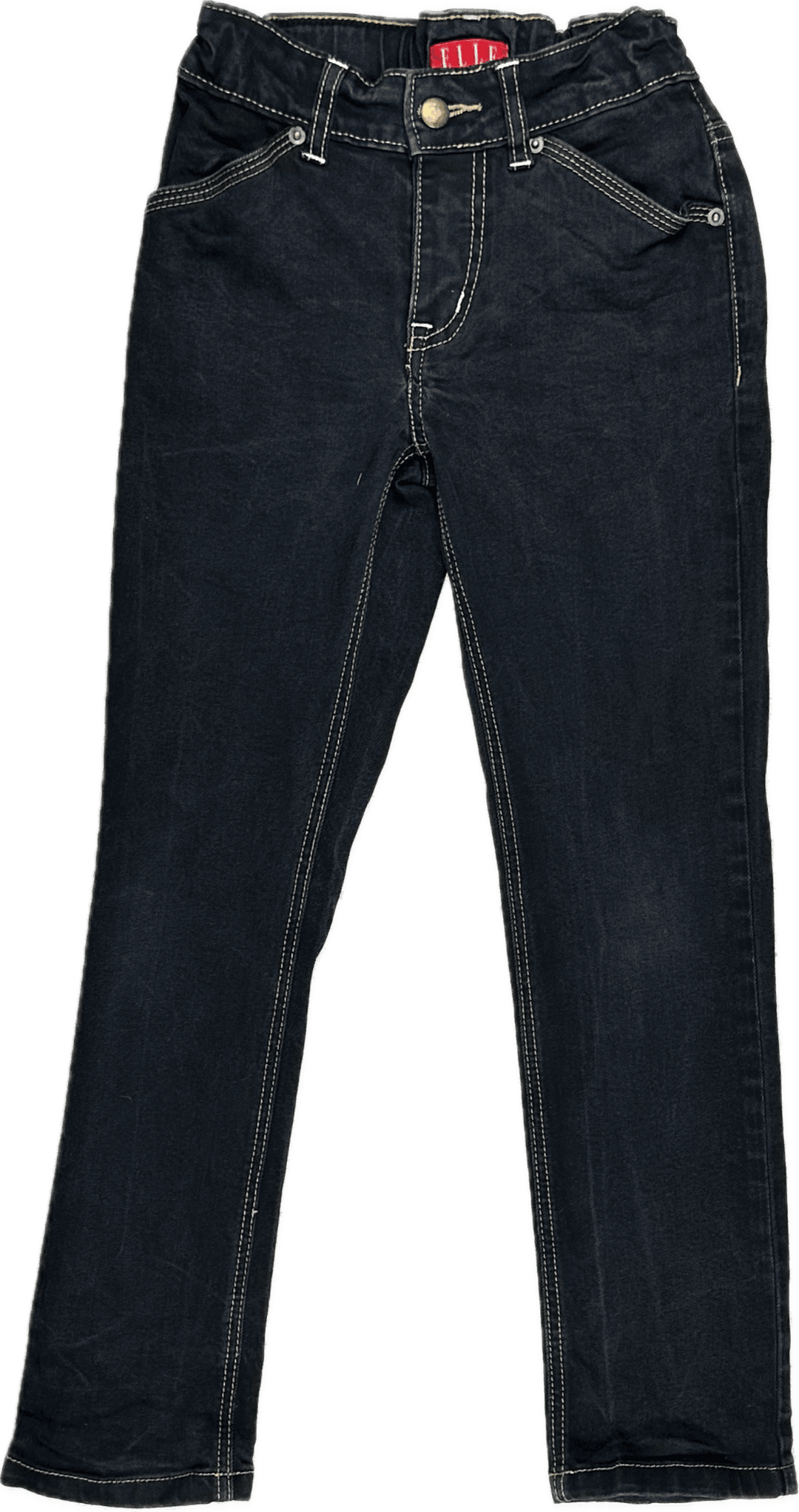 Elle Paris Stretch Kids Straight Jeans - Size 8