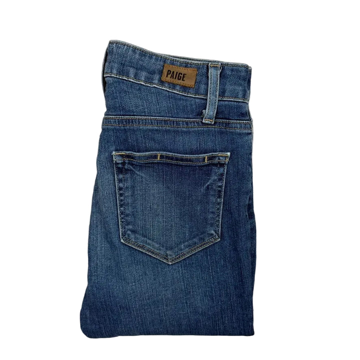 Paige Denim 'Hoxton Ankle Peg' Exposed Button Jeans - Size 25