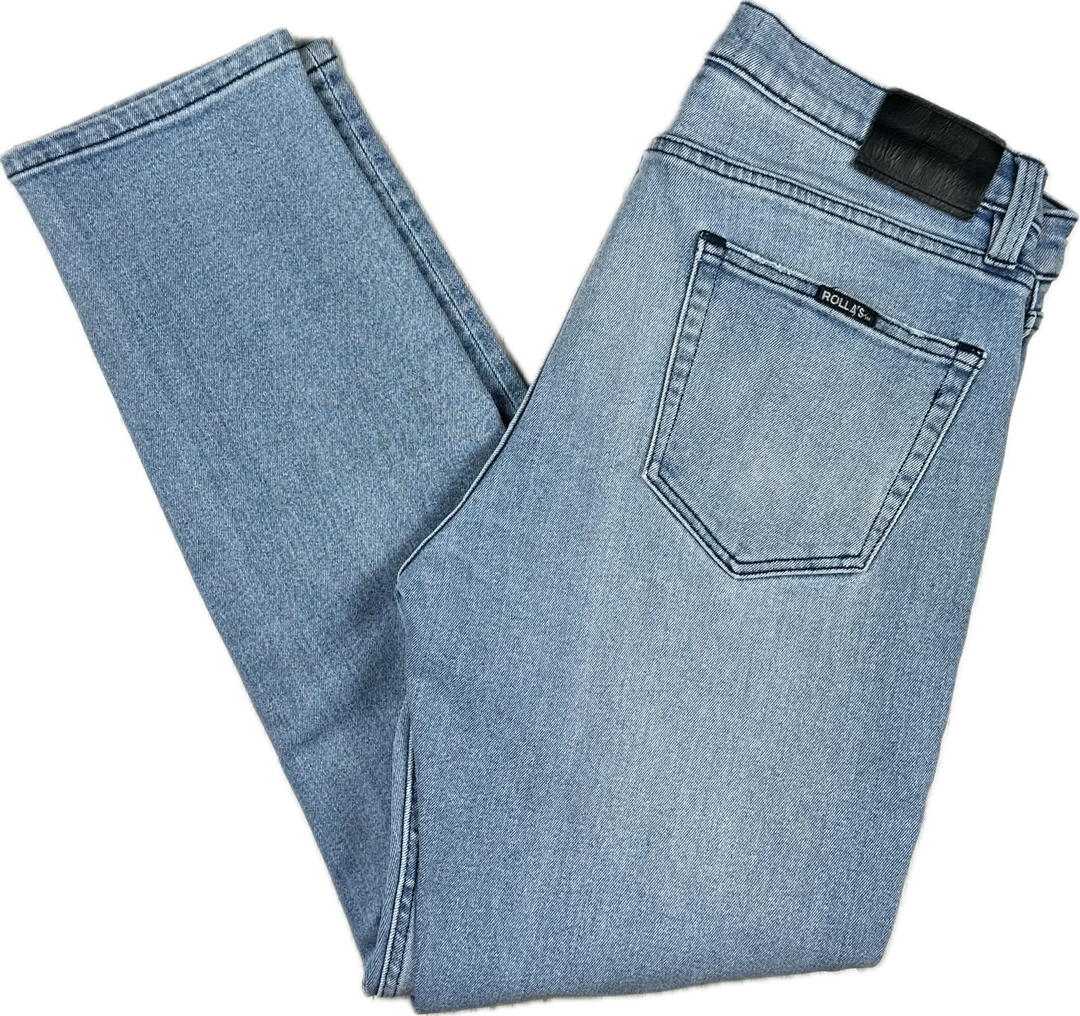 Mens ROLLAS 'Tim Slims' Stretch Jeans - Size 33/32