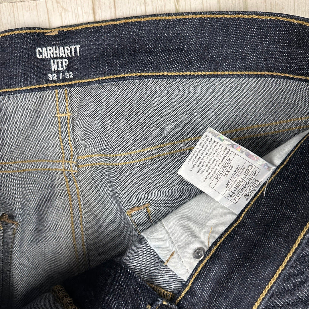 Carhartt WIP Mens  'Vicious Pant' Jeans - Size 32