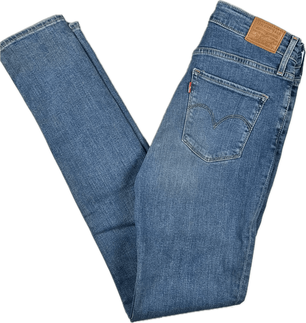 Levis 721 Ladies 'The High Rise Skinny' Jeans - Size 29 - Jean Pool