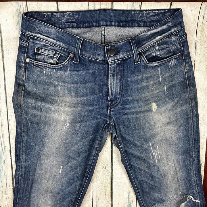 7 for all Mankind 'Joseph' Distressed Jeans - Size 32 - Jean Pool