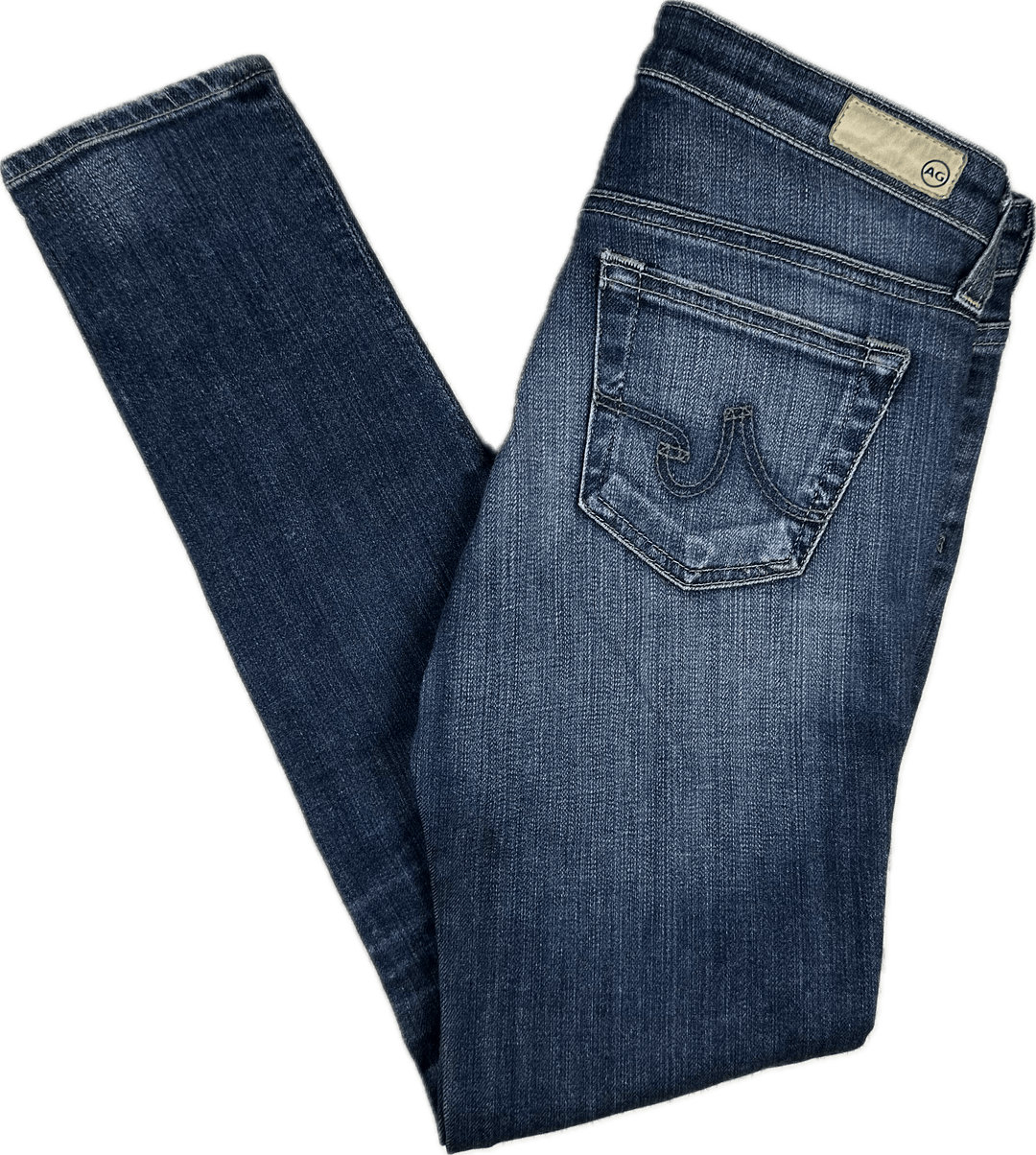 AG Adriano Goldschmied 'The Legging Ankle' Super Skinny Jeans- Size 25R - Jean Pool