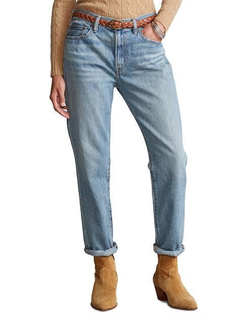 Ralph Lauren 'Avery Boyfriend' Denim Jeans - Size 30