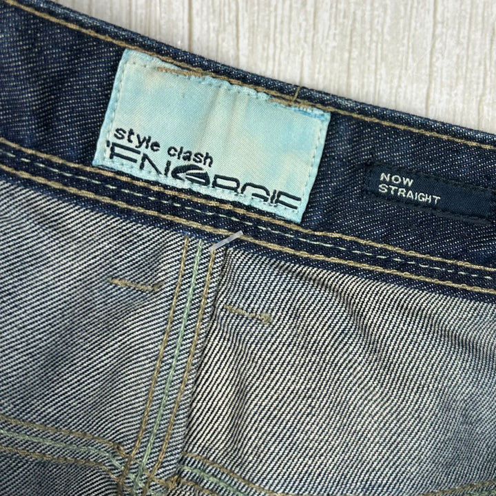 NEW- Energie by Miss Sixty Mens 'Now Straight' Jeans - Size 36