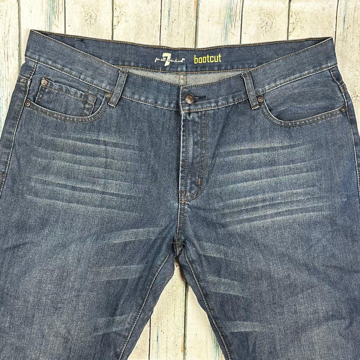 7 for all Mankind - Mens 'Bootcut' Straight Leg Jeans - Size 40/30 - Jean Pool
