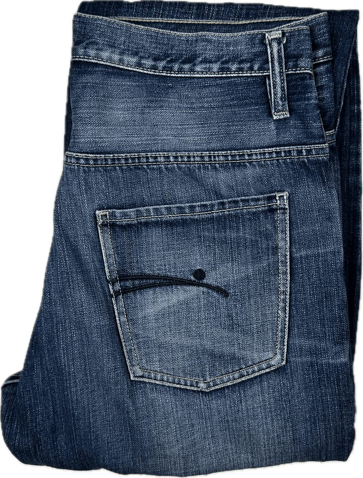 NOBODY Aussie Mens Classic Straight Jeans - Size 33