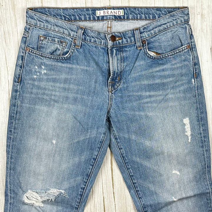 J Brand  'Aidan' Gemini Wash Distressed Jeans- Size 28