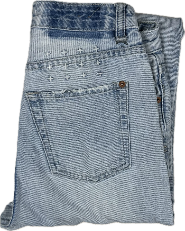Ksubi 'Chlo Wasted' Super Clean Freak Wash Jeans- Size 26