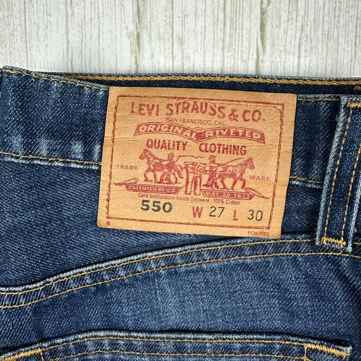 Vintage 90's Aussie Made Levis 550 Bootcut Jeans -Suit Size 6/8