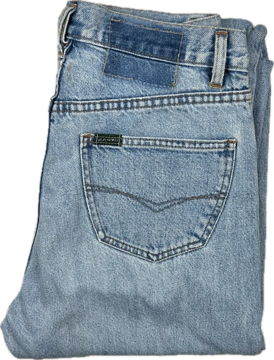 Easy 'Leo' Vintage 90's Straight Button Fly Jeans- Size 30