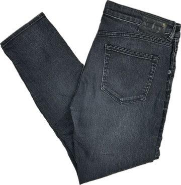 R13 Made in Italy 'Boy Skinny' Washed Black Jeans- Size 28