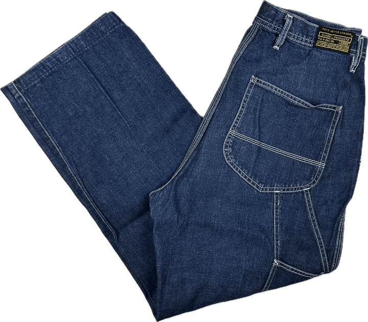 Pepe London 'Hammer' 90's Carpenter Style Jeans- Size 32