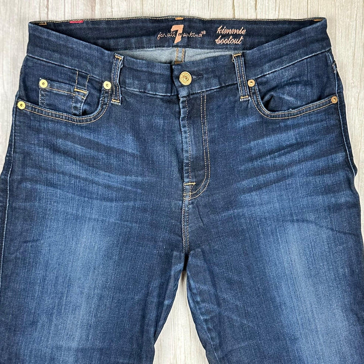 7 for all Mankind 'Kimmie Bootcut' Stretch Jeans Size- 31 - Jean Pool