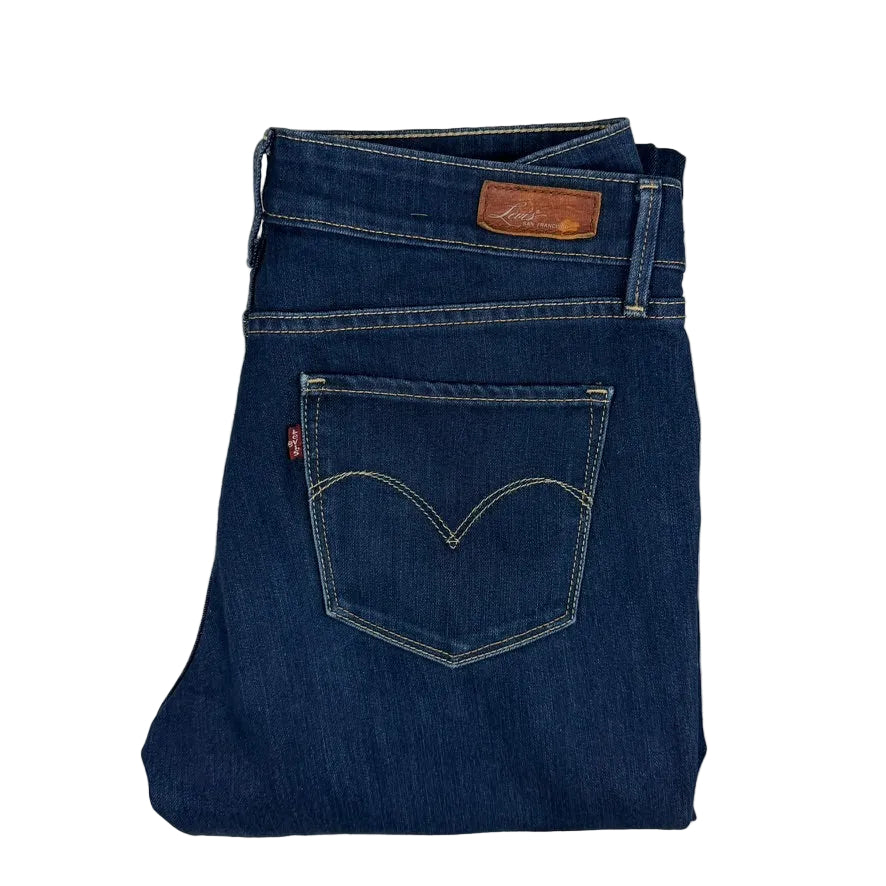 Levis Demi Curve Classic Slim Leg Ladies Jeans - Size 30
