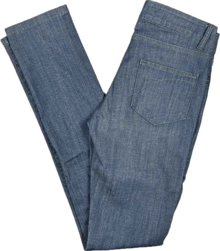 Superfine 'Liberty' Cigarette Leg Slim Fit Italian Jeans   -Size 26