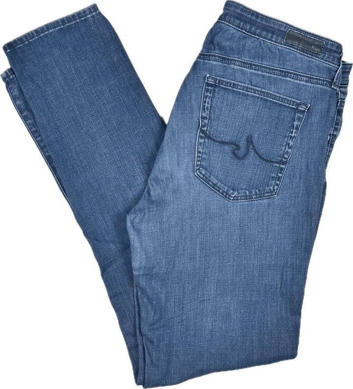 AG Adriano Goldschmied 'the Prima' Mid Rise Cigarette Jeans- Size 30R - Jean Pool