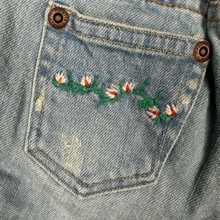 Ralph Lauren Embroidered Denim Baby Jeans - Size 9M - Jean Pool