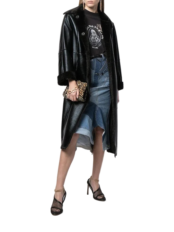 NWT- Tom Ford Patchwork Denim Skirt RRP $4990 - Size 36 or S