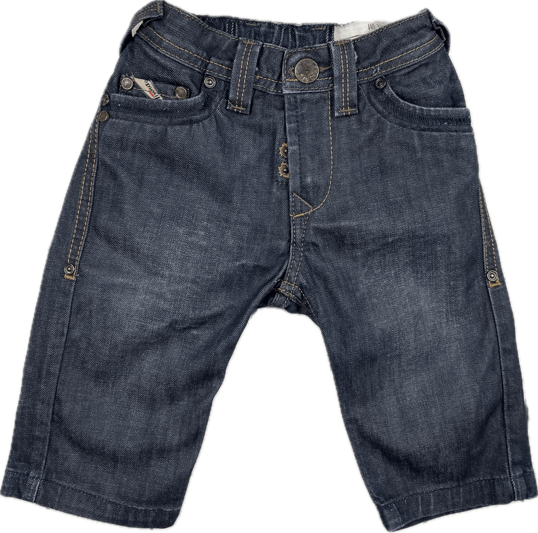 Diesel Italian 'Busky B' Baby Denim Jeans - Size 6M - Jean Pool