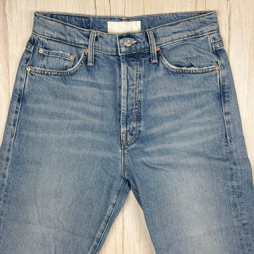 Mother 'The Huffy Flood' Fray Crop Jeans - Size 26