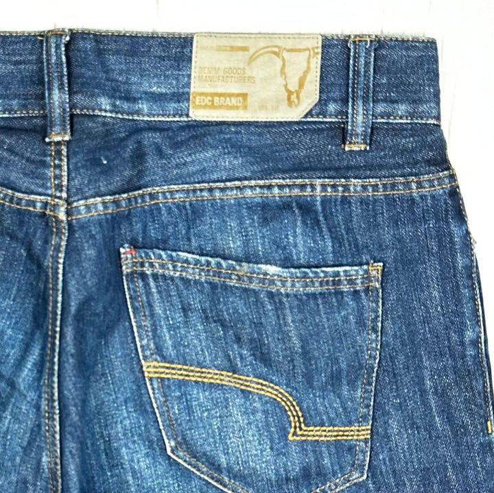 EDC Esprit Mens 'Crane Fit' Denim Shorts - Size 32