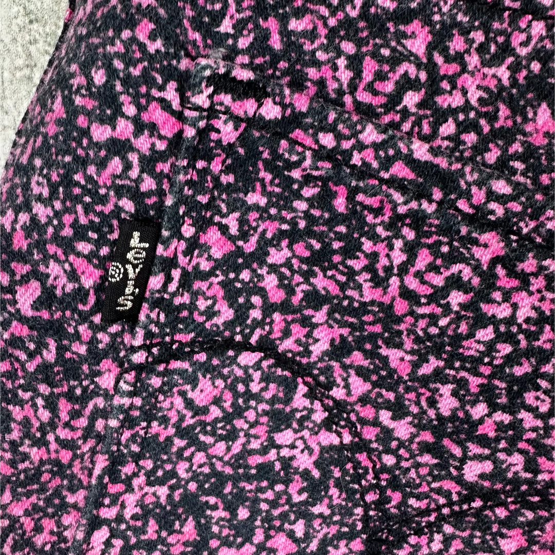 Levis Pink Speckled Skinny Jeans -Size 28/31 - Jean Pool