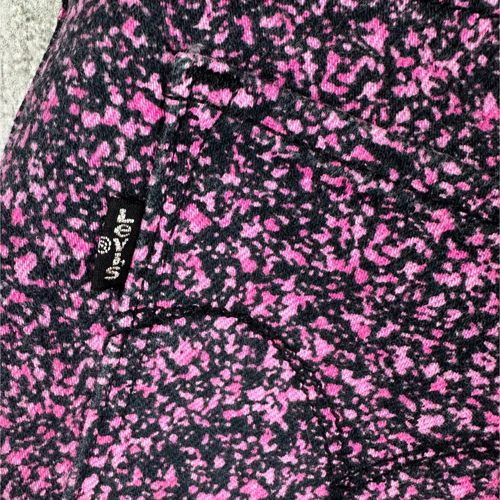 Levis Pink Speckled Skinny Jeans -Size 28/31 - Jean Pool