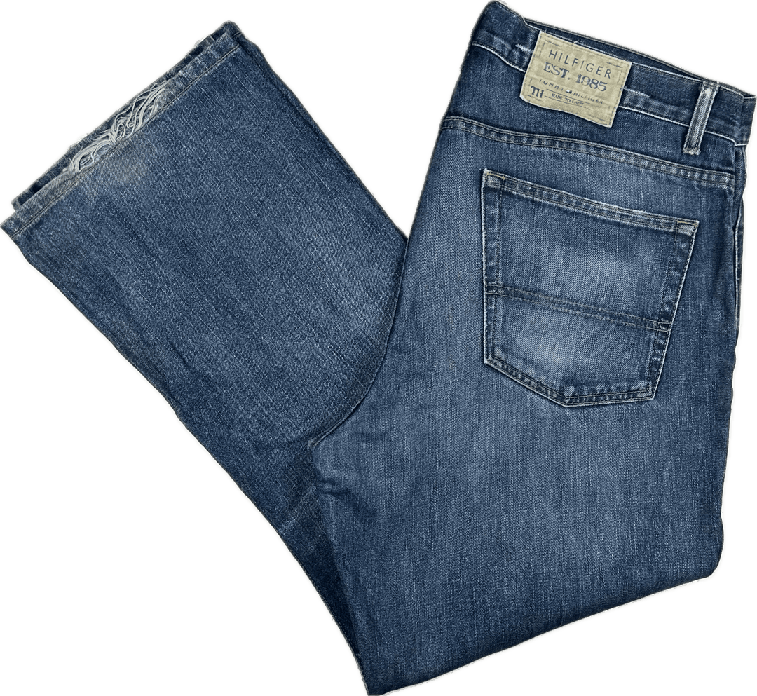 Mens tommy hilfiger bootcut jeans shop