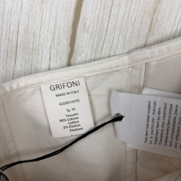 NWT- Grifoni Italy Ladies Denim Crop Bustier Top- Size M