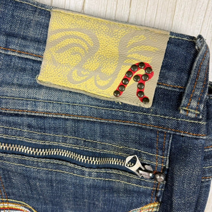 Replay Womens Y2K Low Rise Bootcut Jeans - Suit Size 29-30