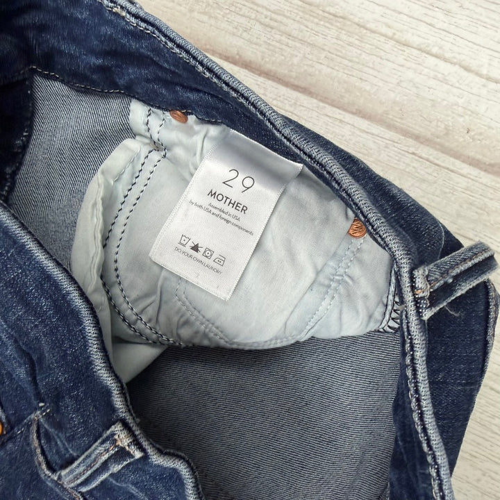 Mother 'High Waisted Looker' Teaming Up Jeans - Size 29