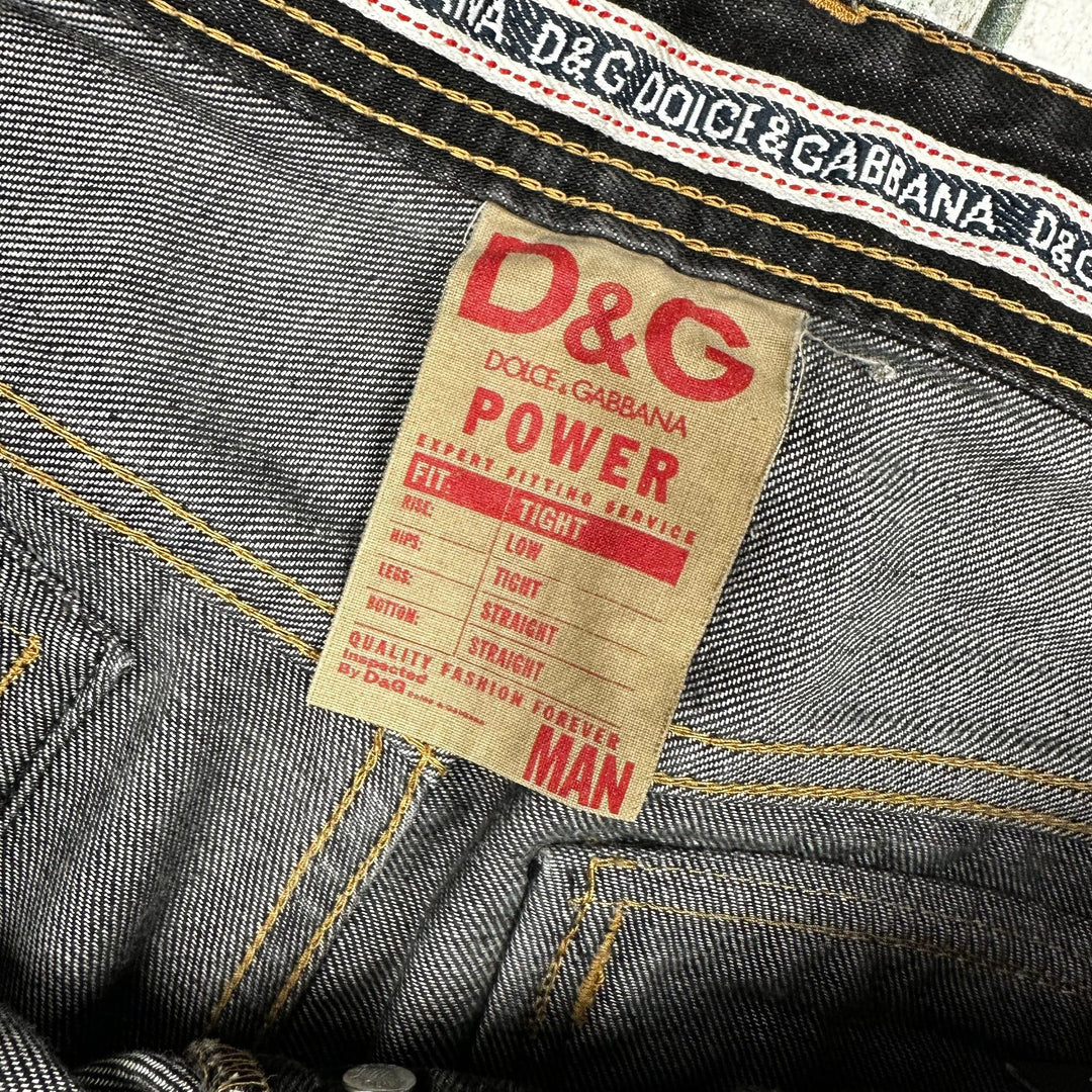 Dolce & Gabbana Mens D&G 'Power' Jeans - Size 36 - Jean Pool