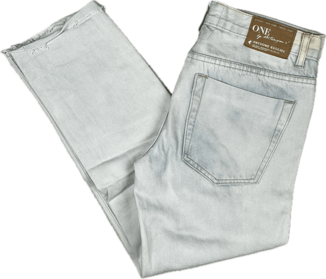 One Teaspoon Ladies Destroyed 'Awesome Baggies' Jeans - Size 25