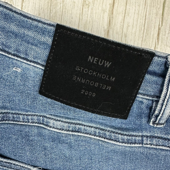 NEUW Mens 'Ray Tapered' Stretch Denim Jeans - Size 32/34