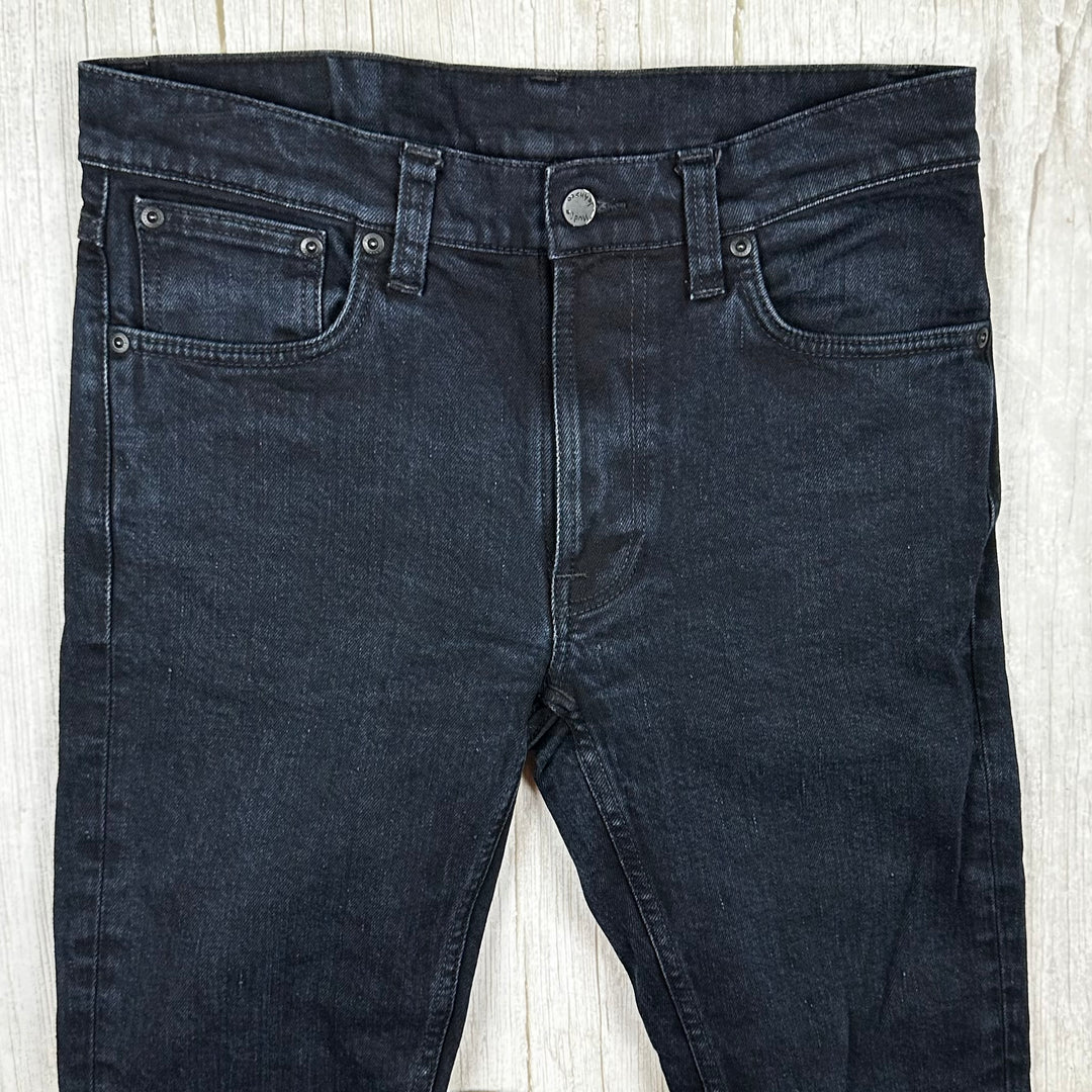 Nudie Lim. Ed. 'Lean Dean' Dry Rebirth Embro Jeans- Size 32/30