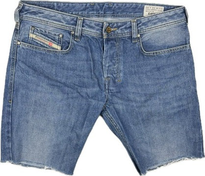 Diesel 'Larkee' Mens Denim Cut Off Shorts -Size 32