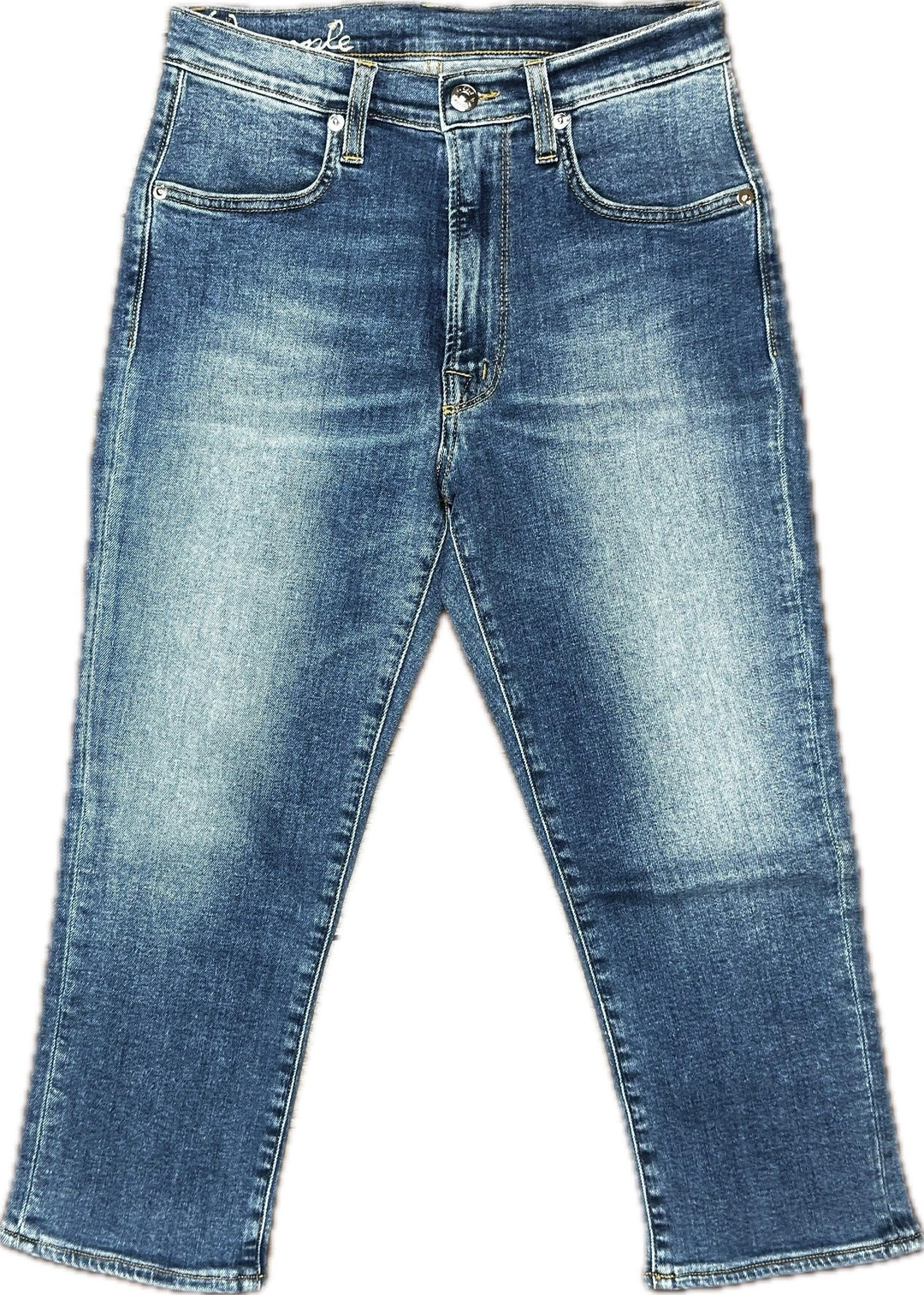 NEW - Ladies Italian (+) People Crop 'Jacqueline' Jeans - Size 28 - Jean Pool